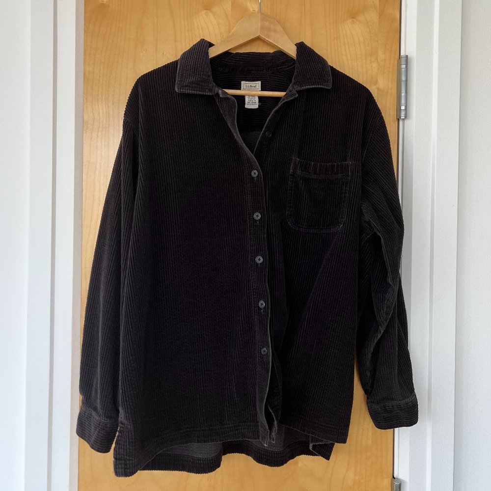 Corduroy Button Up Shirt - L.L. Bean